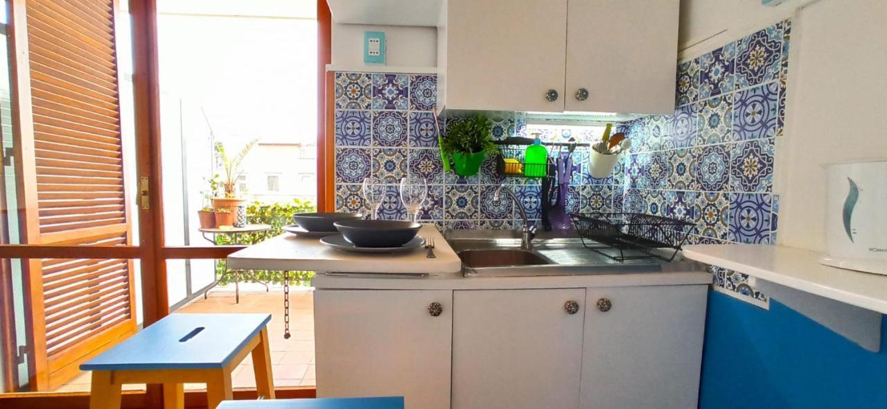 "Sea-See" Studio Taormina Center - Bellissima Vista Mare - Corner Kitchen Extérieur photo