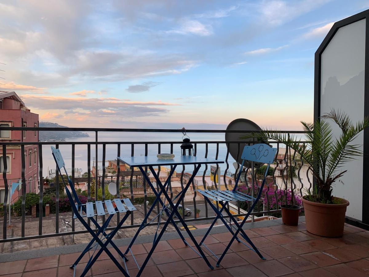 "Sea-See" Studio Taormina Center - Bellissima Vista Mare - Corner Kitchen Extérieur photo